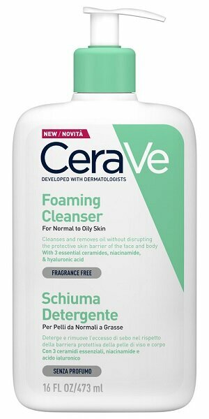 CeraVe Schiuma Detergente Pelle Grassa 473 ml