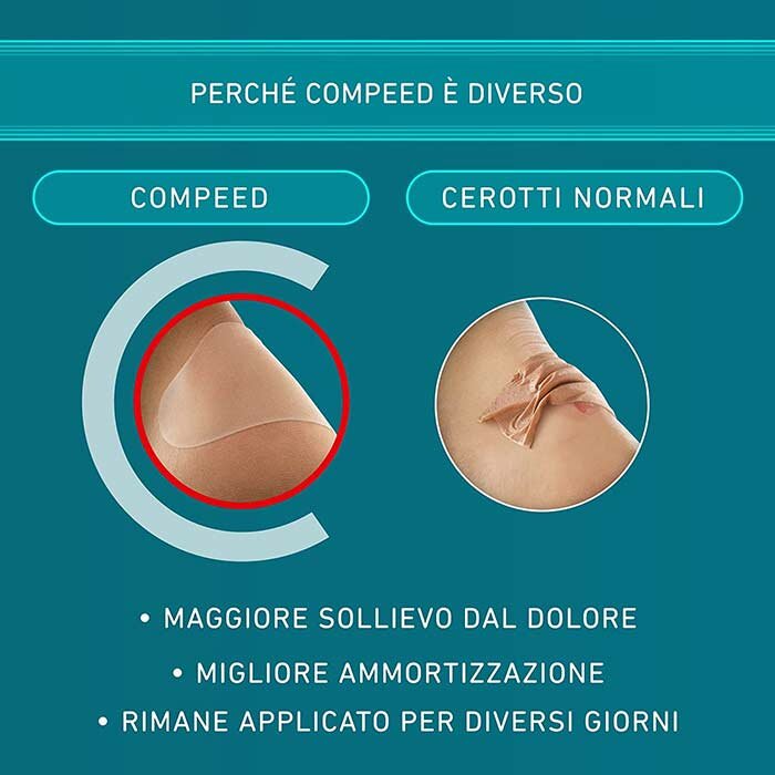 Cerotti compeed per vesciche medio 10 pezzi 