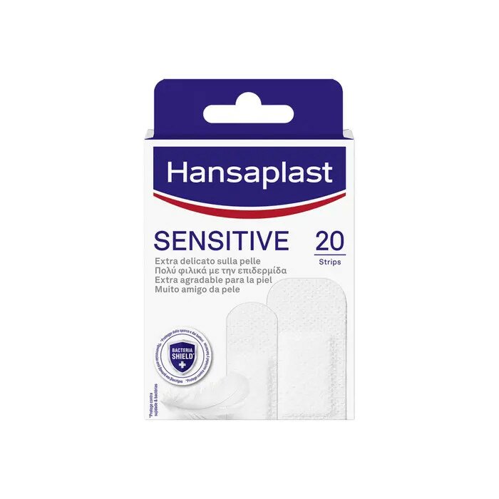 Cerotto hansaplast sensitive 2 formati assortiti 20 pezzi