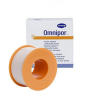 Cerotto in tessuto non tessuto omnipor altezza 1,25 cm lunghezza 5 m 1 pezzo