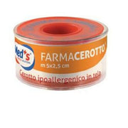 Cerotto meds ipoallergenico trasparente 500x2,50cm