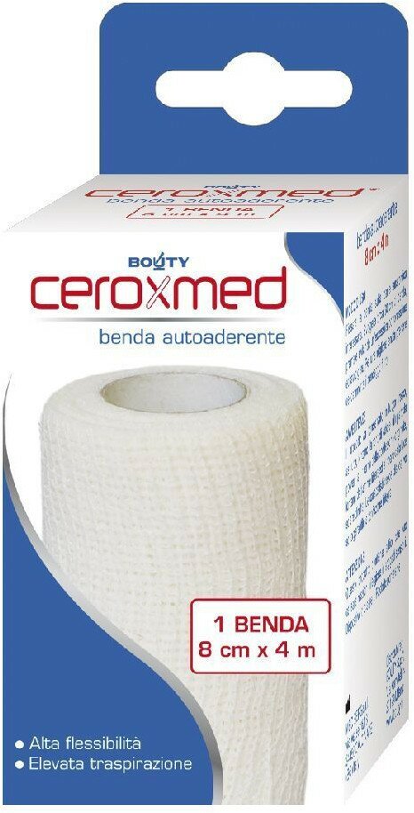 Ceroxmed Benda Autoaderente cm 8x4 m