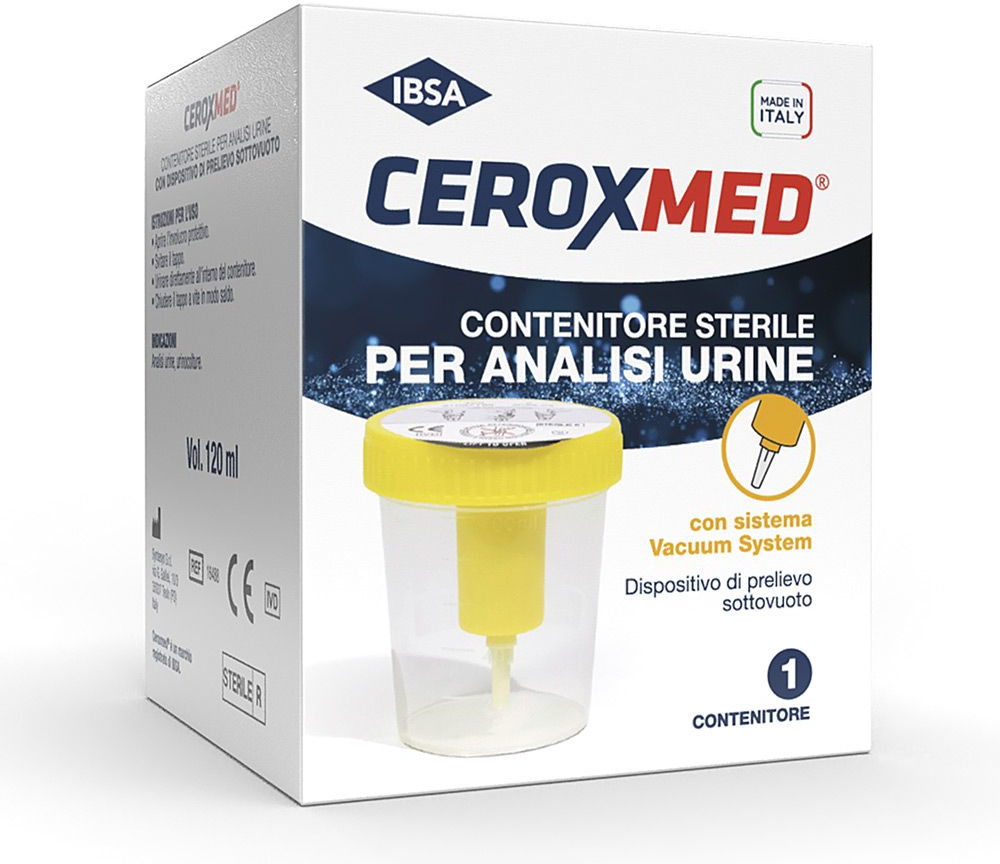 Ceroxmed Contenitore Urina Vacuum System