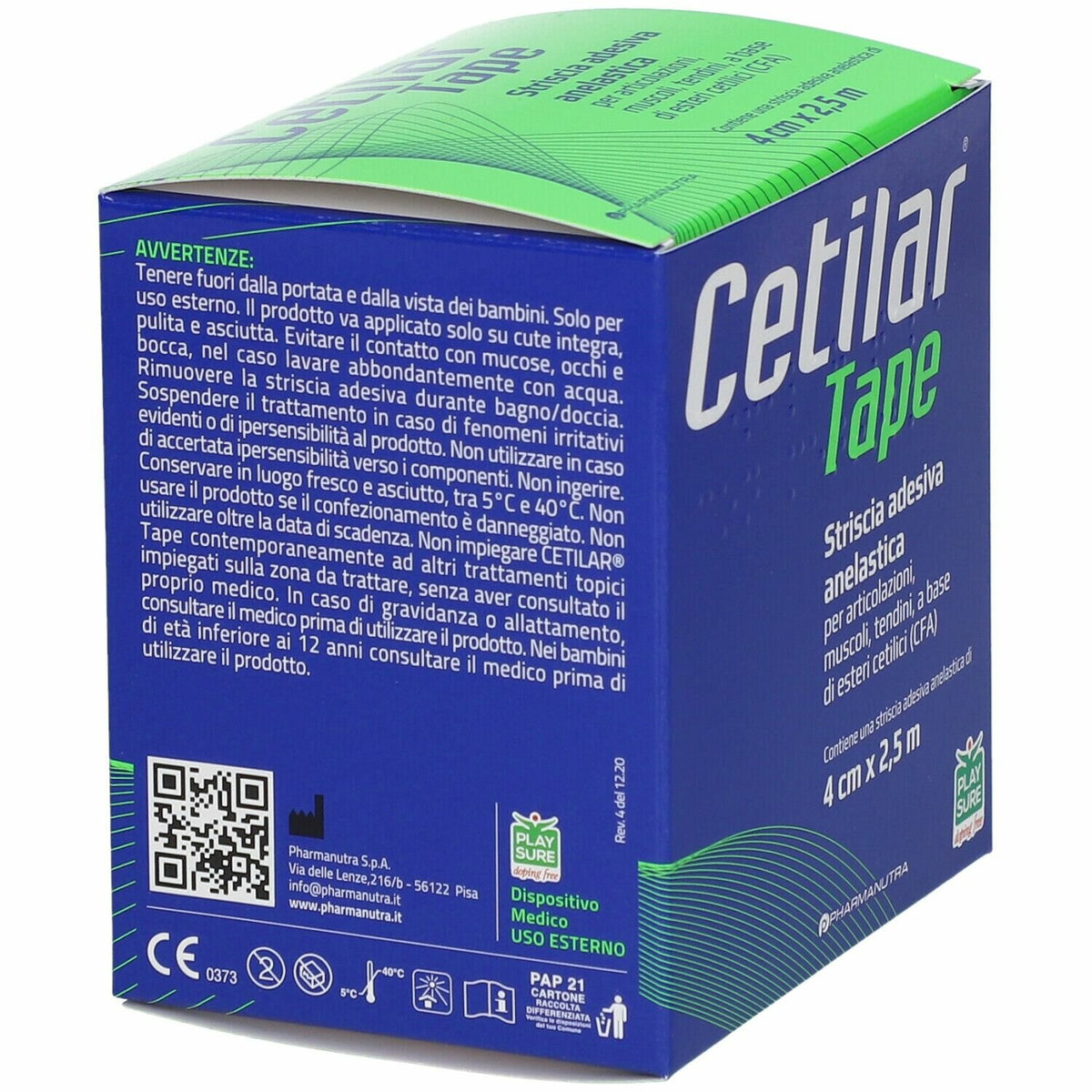 Cetilar tape striscia ades anestetico