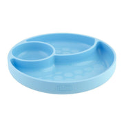 Ch piatto silicone ventosa bl