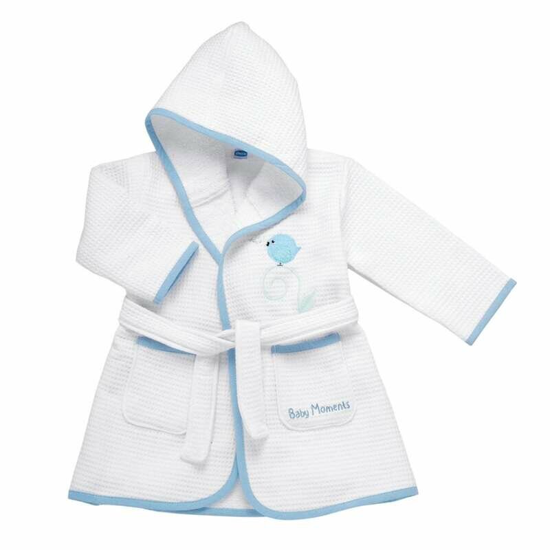 Chicco accappatoio piquet blu 12m+