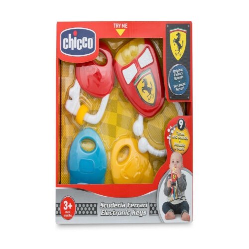 Chicco gioco chiavi elettroniche ferrari