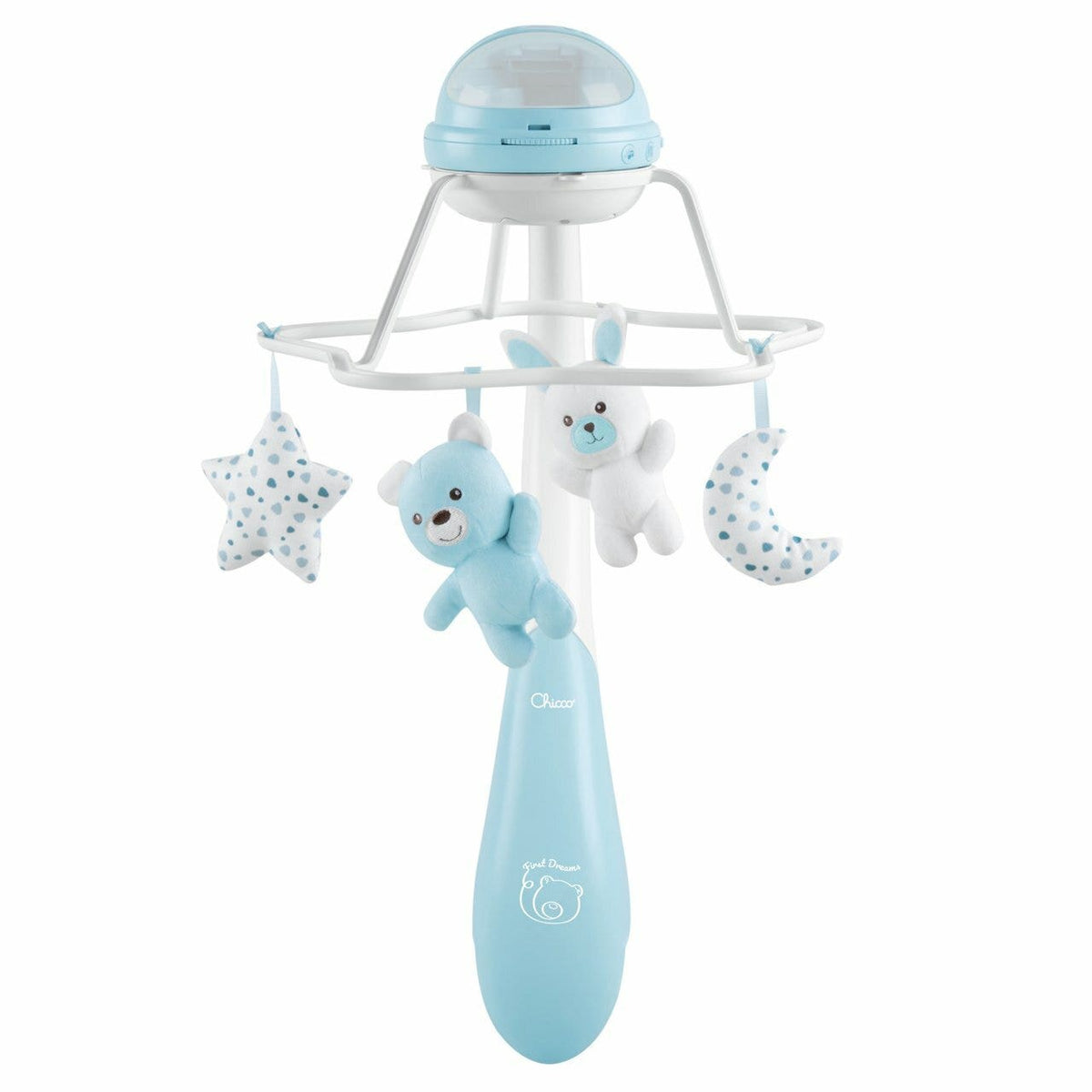Chicco giostrina musicale arcobaleno azzurro 0mesi+