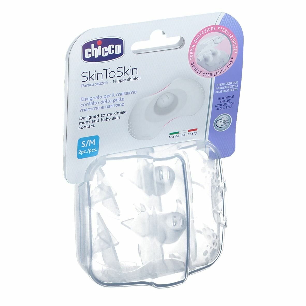 Chicco paracapezzoli silicone small