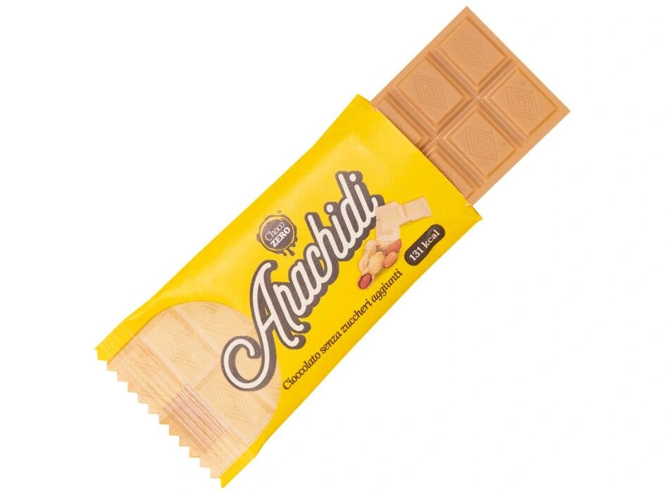 Choco zero tavoletta cioccolato e pistacchio senza zuccheri aggiunti 25g