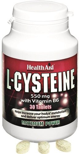 Cisteina 550mg + vitamina b6 30 compresse
