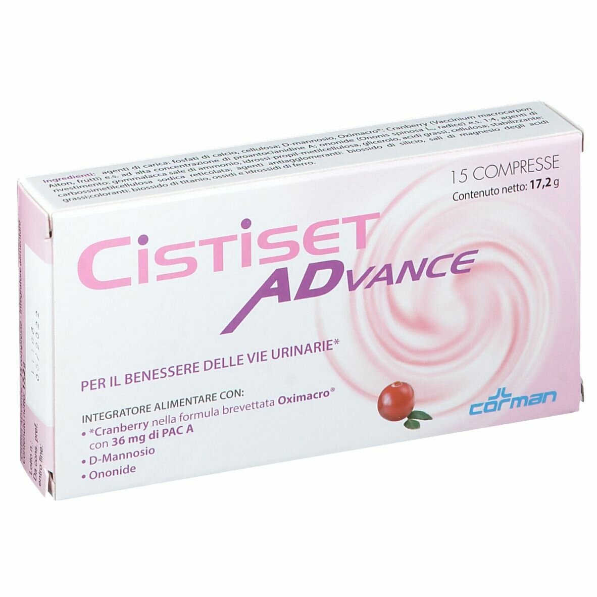 Cistiset advance 15 compresse