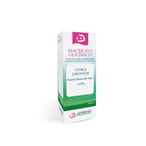Citrus limon scorza macerato glicerico 30 ml