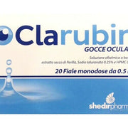 Clarubin gocce oculari 20 fiale monodose