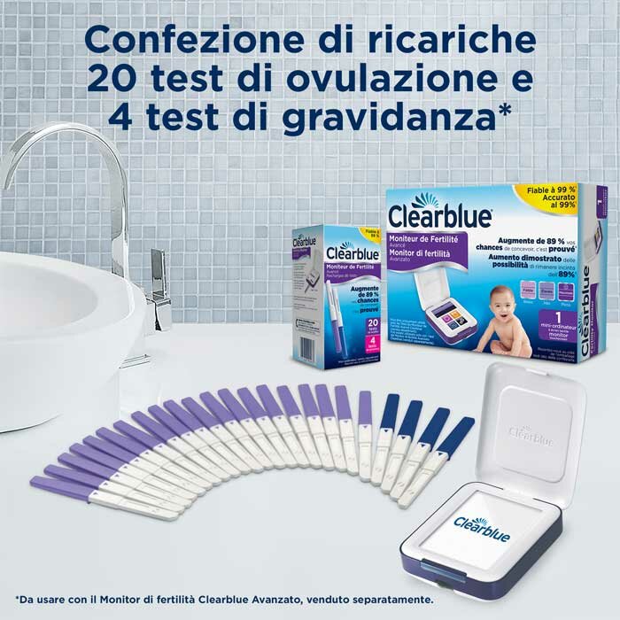 Clearblue fertilita' stick 20 + 4