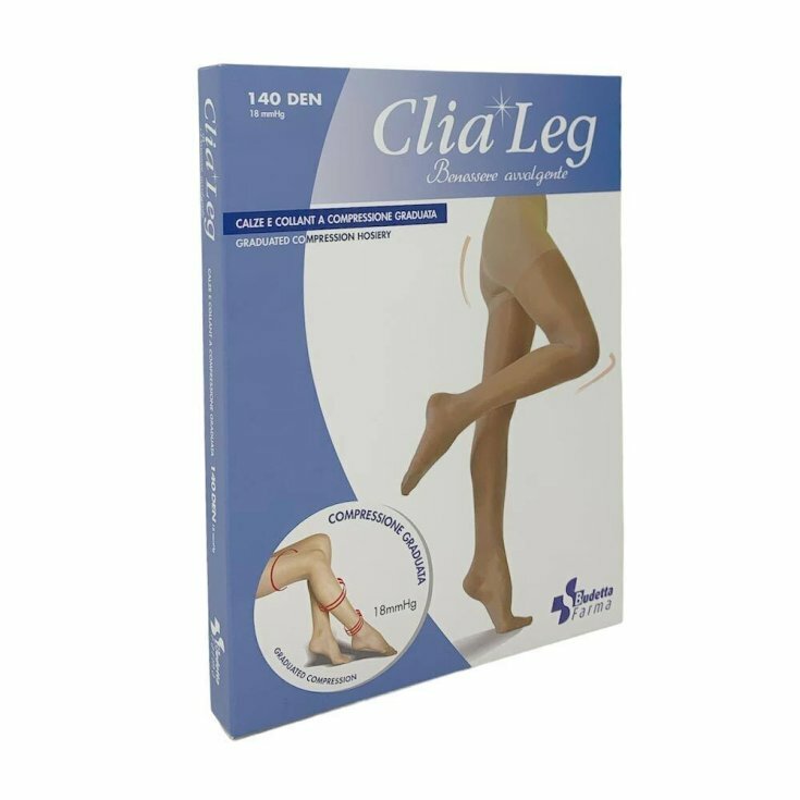 Clialeg collant 140d nero 5