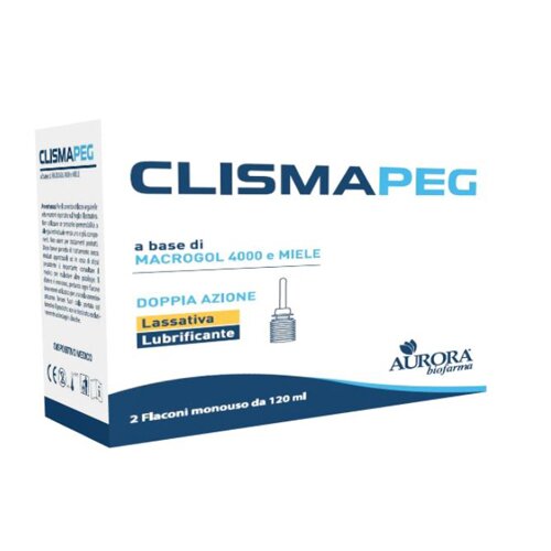 Clismapeg clisma 2 x 120 ml