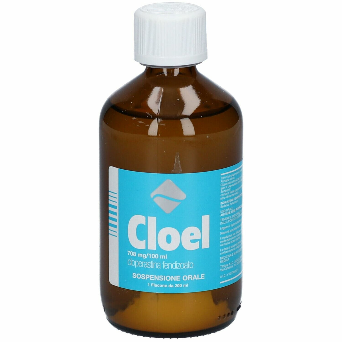 Cloel 708 mg/100 ml tosse sospensione orale 200 ml