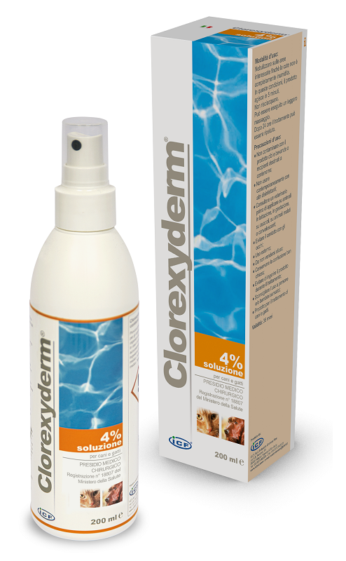 Clorexyderm soluzione 4% 200ml