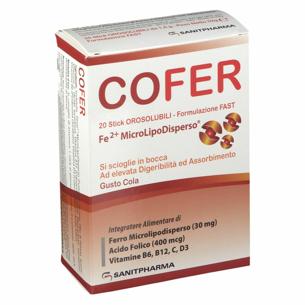 Cofer integratore di ferro 20 bustine