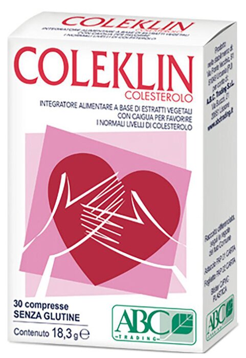 Coleklin colesterolo<3mg 30cpr
