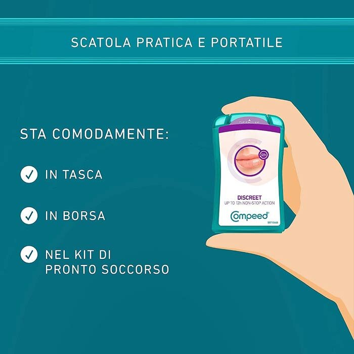 Compeed Herpes 15 Cerottini Trasparenti
