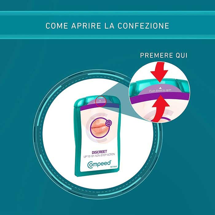 Compeed Herpes 15 Cerottini Trasparenti