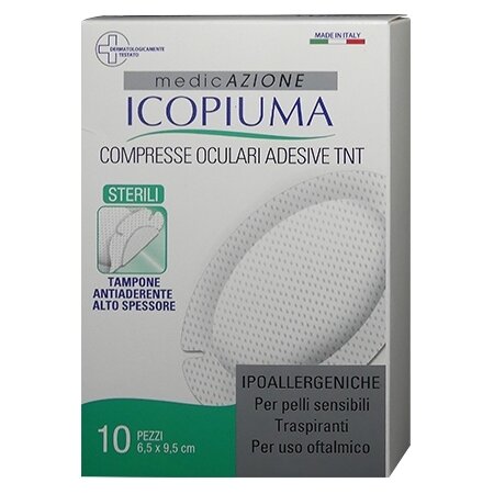 Compresse oculari adesive sterili 10 pezzi