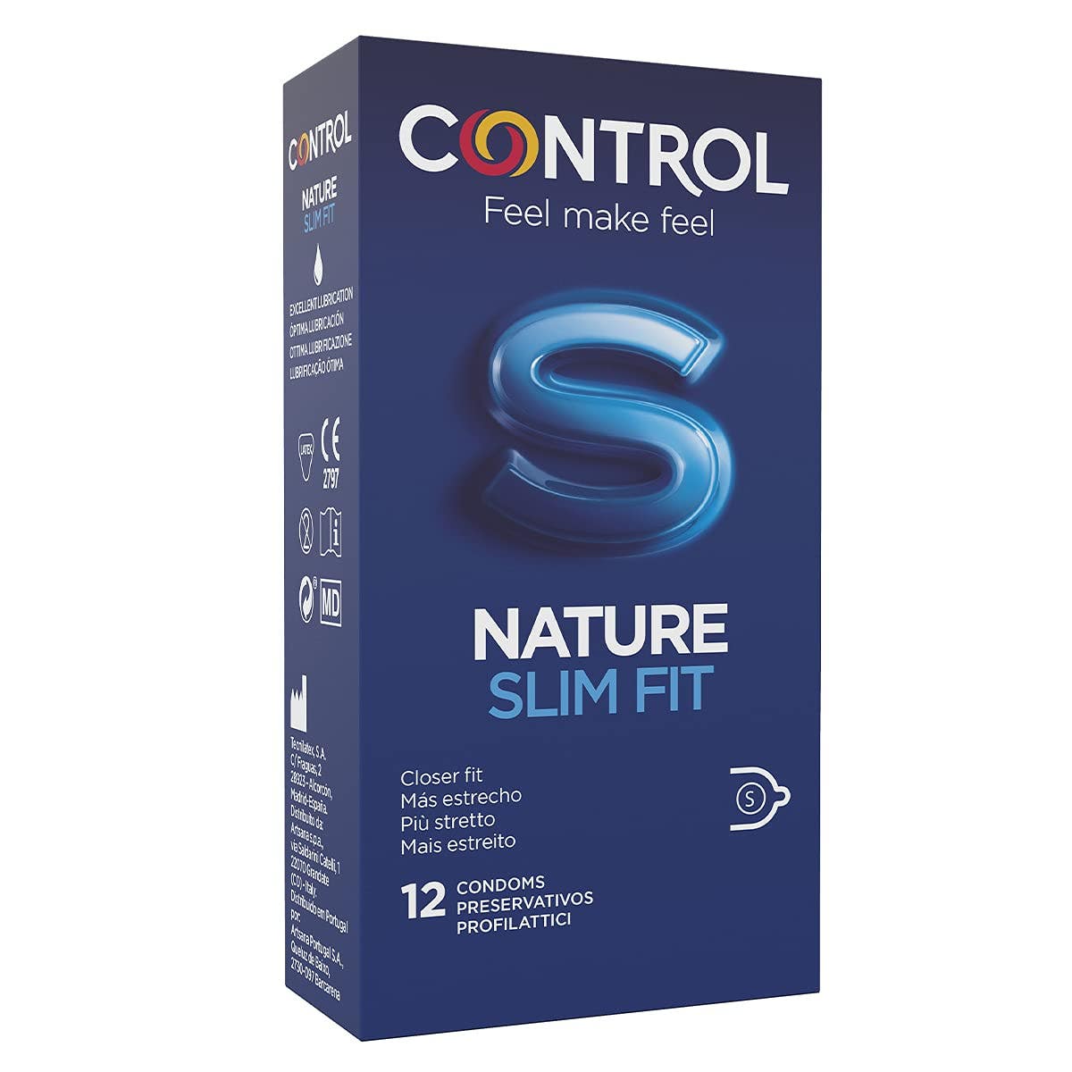 Control nature slim fit 12 pezzi