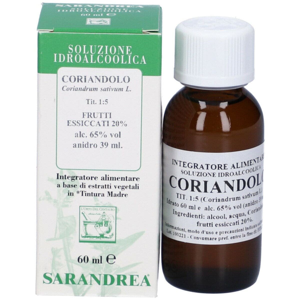 Coriandolo 60ml gocce