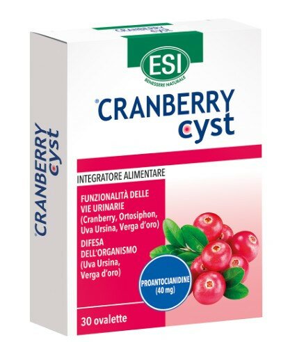 Cranberry cyst 30 ovalette