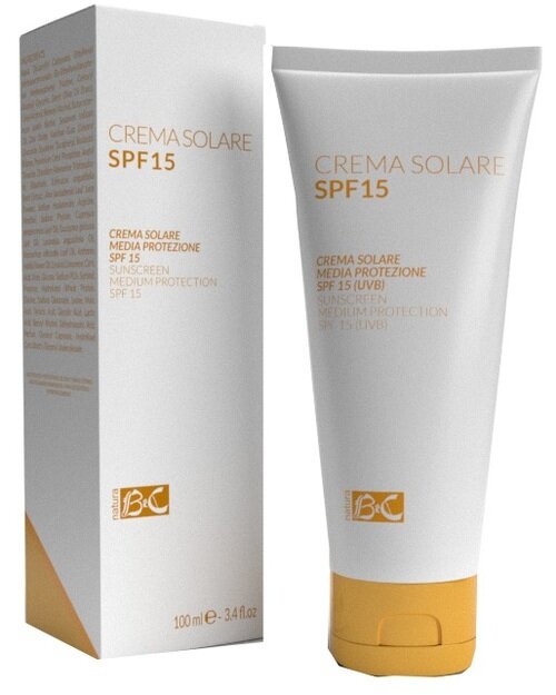 Crema solare spf 15 100 ml