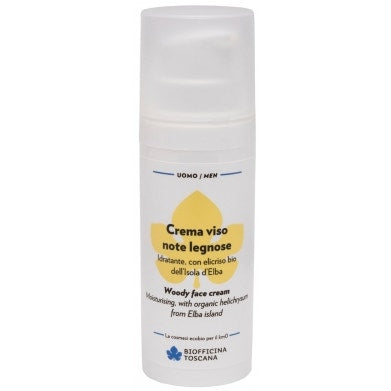 Crema viso note legnose