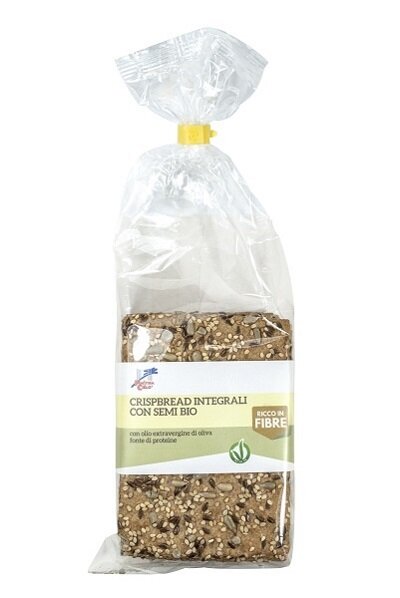 Crispbread integrali ai semi bio