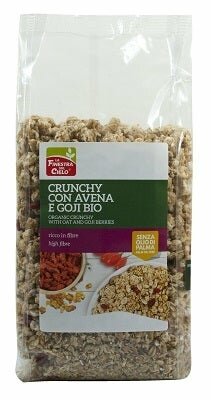 Crunchy avena bacche goji bio