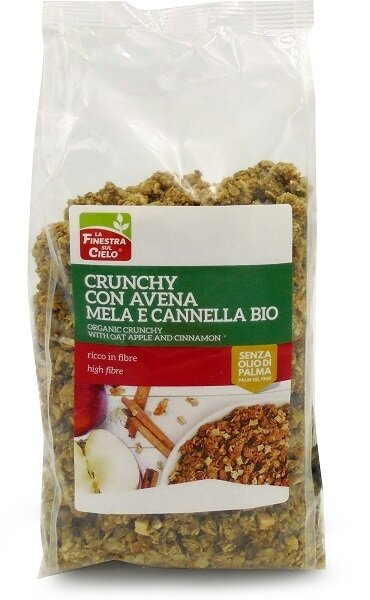 Crunchy con avena mela cannella