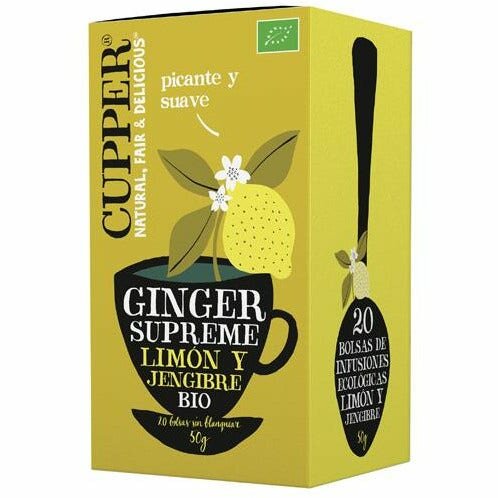 Cupper limone zenzero 50g