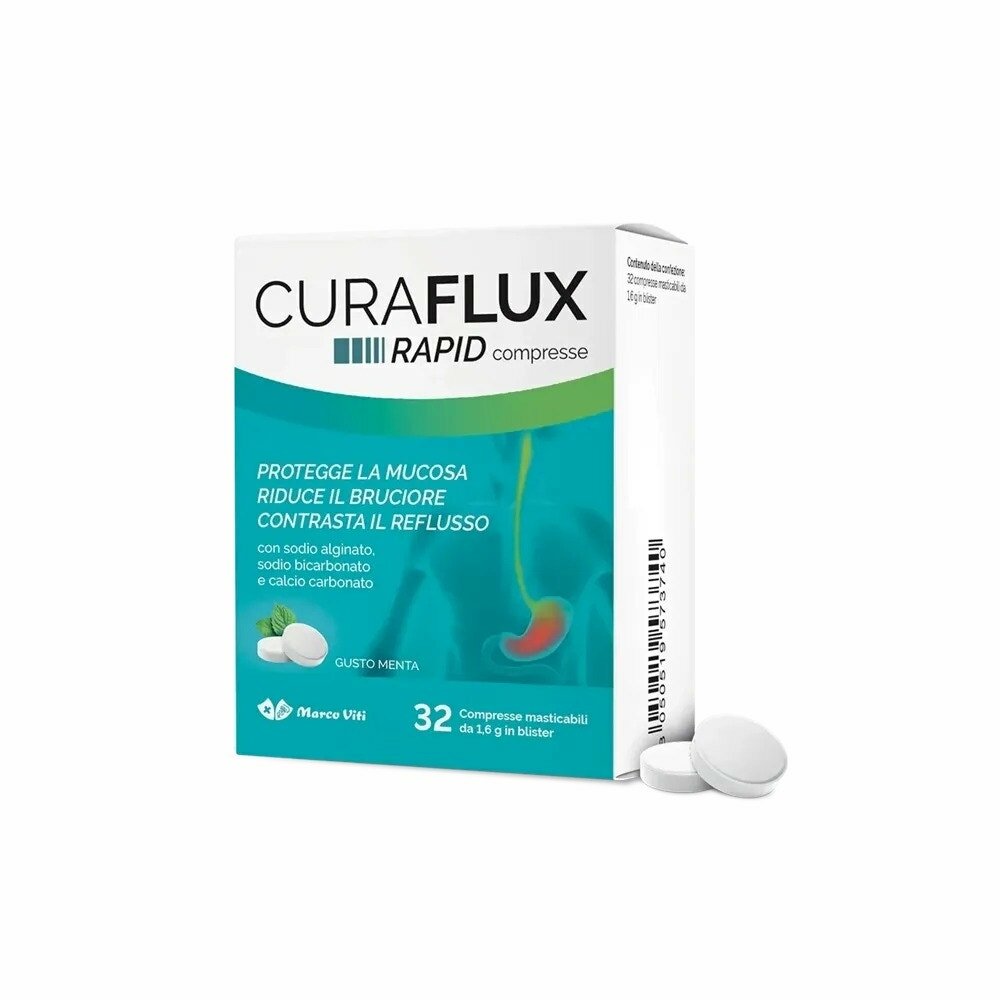 Curaflux rapid 32 compresse masticabili