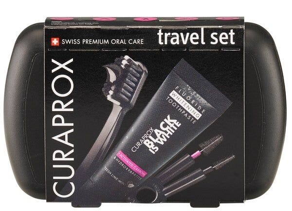 Curaprox black is white travel