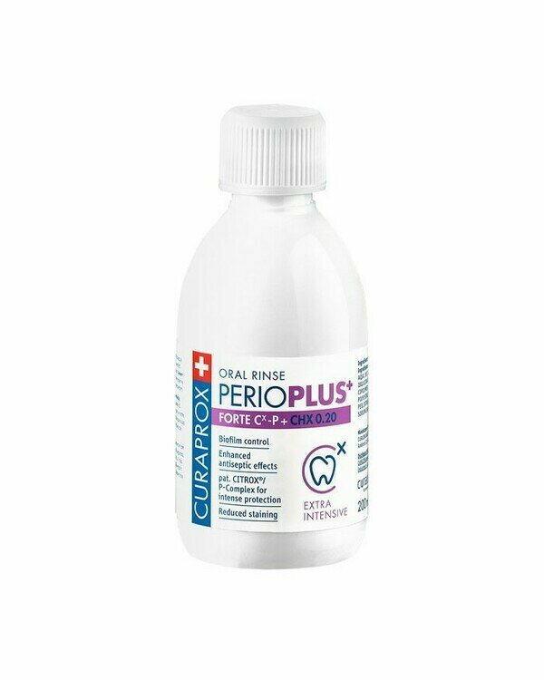 Curaprox perioplus+ forte chx 0,20% 200 ml