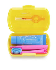 Curaprox travel set yellow