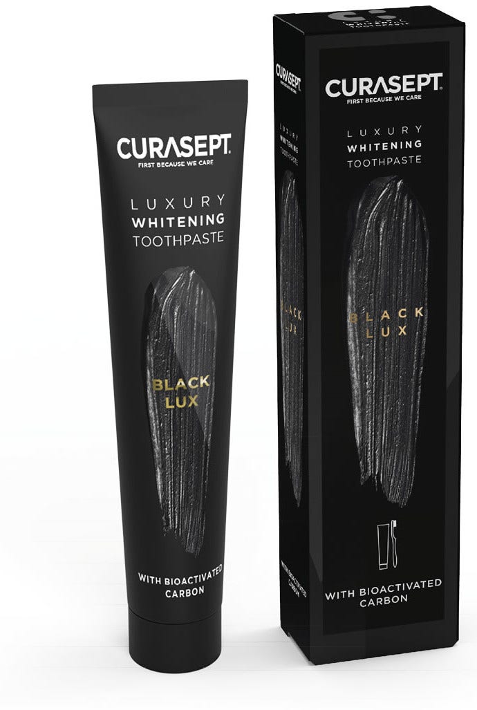 Curasept black luxury whit75ml
