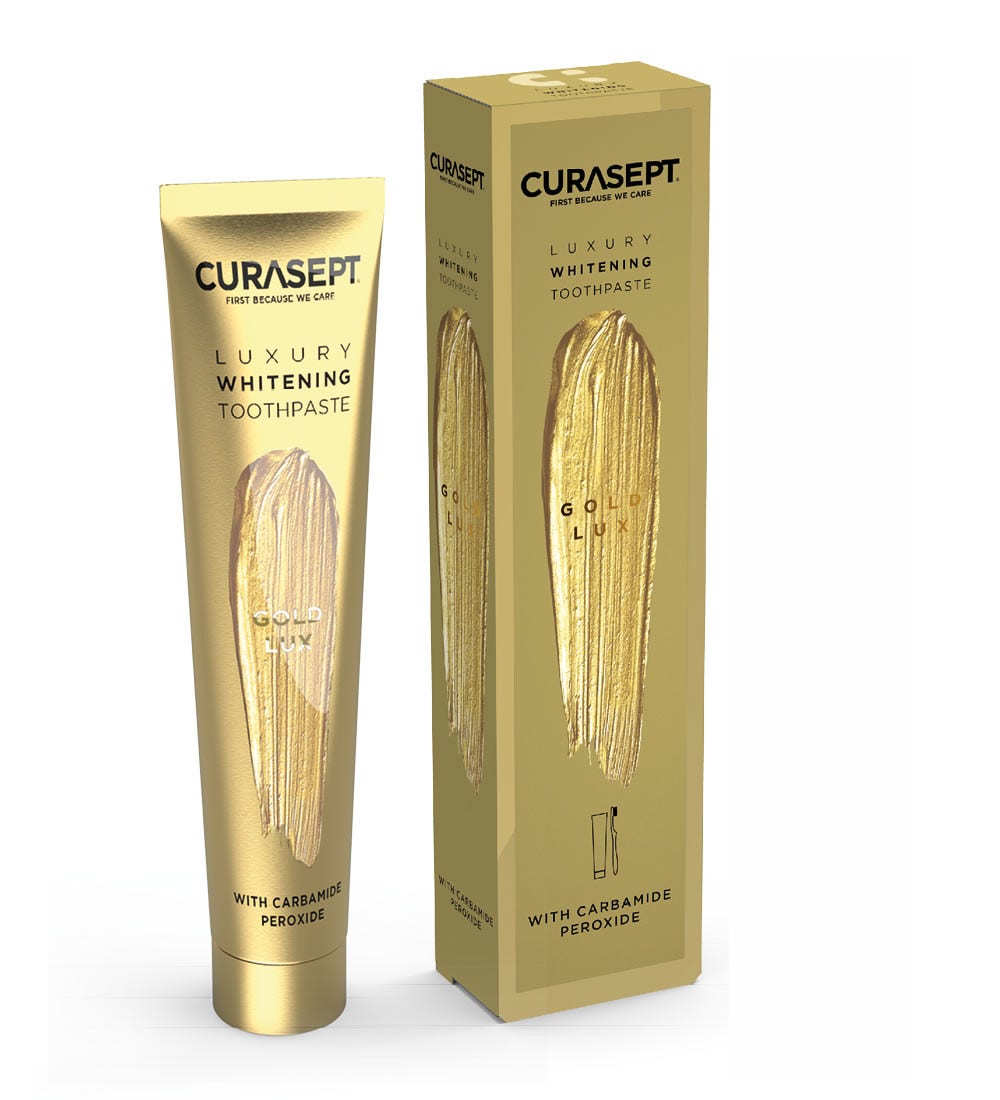 Curasept gold luxury white75ml