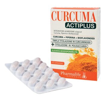 Curcuma actiplus 45 compresse