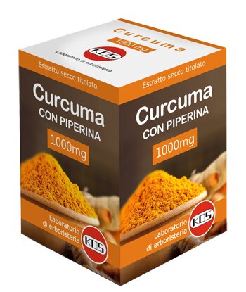Curcuma + piperina 1 g 30 compresse ovali