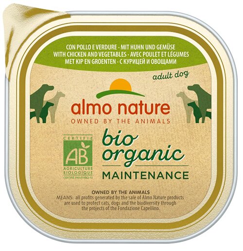 Daily menu bio dog pollo/verdure300