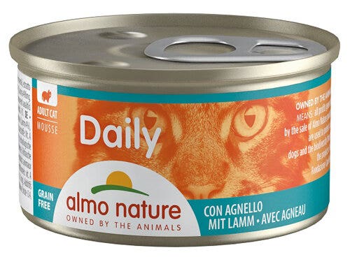 Daily menu cats c/agnello 85g