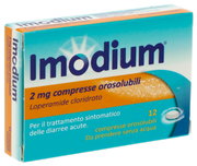 Imodium 2 mg Compresse Orosolubili 12 Compresse