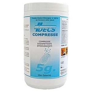 Decs amb compresse disinfettante effervescenti 1000g
