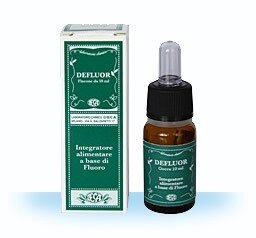 Defluor gocce integratore di fluoro 10 ml